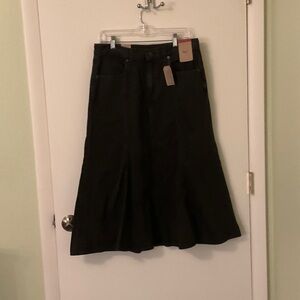 NWT Levi’s Women’s Flared Denim Skirt, Size 30, Super Cute!